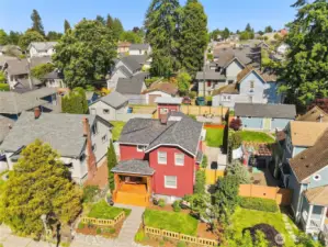 From overhead