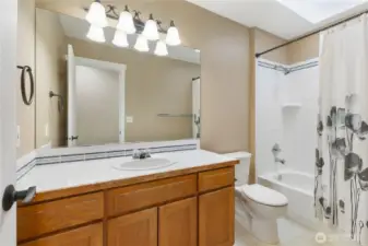 Upstairs bathroom