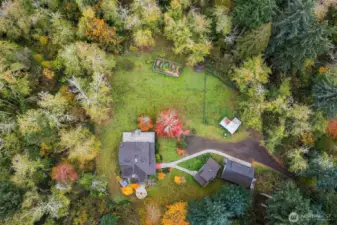 Well situated and private 14 acres.