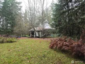 The house that was started years ago.