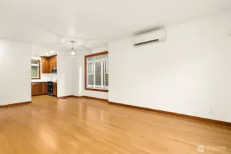 Dining room area. New interior paint throughout.