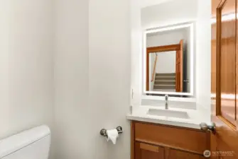 1/2 Bath on the main.