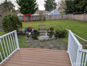 Partial view off deck