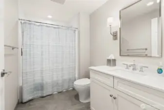 Second bathroom