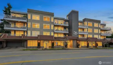 This desirable boutique complex has just 12 residential units and two commercial condo units. There is two levels of secured garage parking and large storage units.
