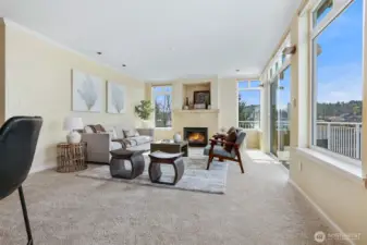 The unit is so light and airy!