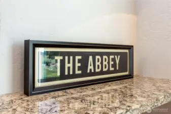 Once a church, now known as The Abbey!