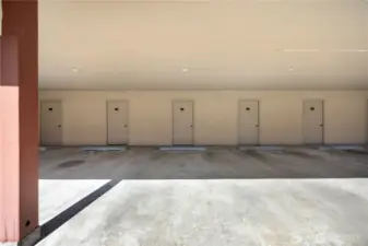 Carport Parking & Storage Closet
