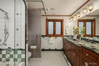 Full Bath on upper level