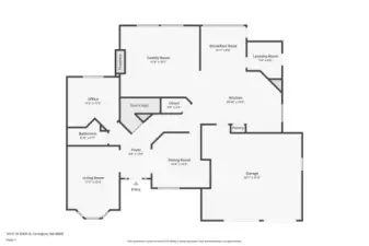 Main floor Floor Plan
