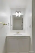 1/2 bath on the main level