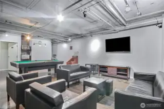 Game room located on main floor.