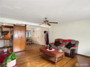 Original wood floors.