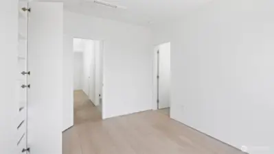 Primary Bedroom With Large Built In Closet. (Floor 2)