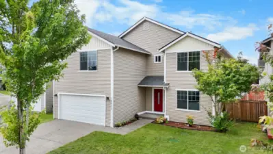 Home, sweet home! Fabulous FIVE bedroom find, nestled in the Tahoma Terra neighborhood. Grass has been digitally edited for photos.