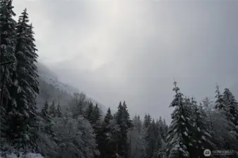 Across the Hwy from Iron goat trail head.