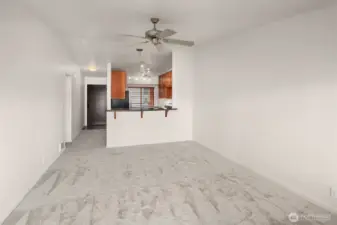 New carpet and paint