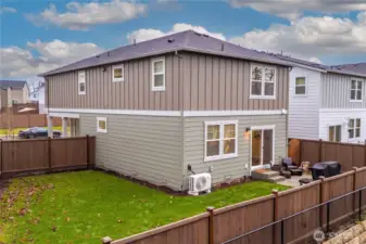 One of the biggest backyards in the community!