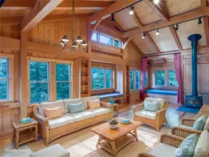 Virtually staged photo