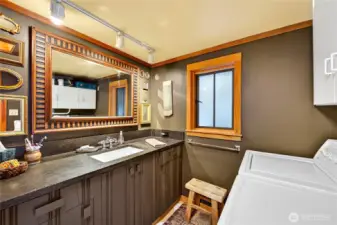 Main Bathroom and Laundry