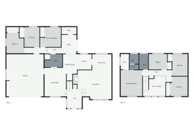 Floor Plan (both stories)