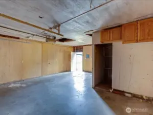 Interior of Garage