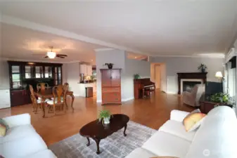 Welcome to your large and inviting living space