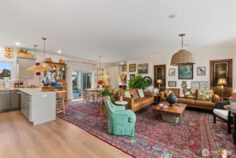 Main house living room