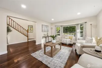 Natural light and beautiful setting