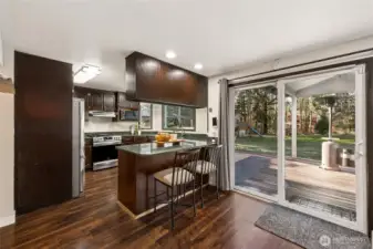 Check out that daily view from the Kitchen