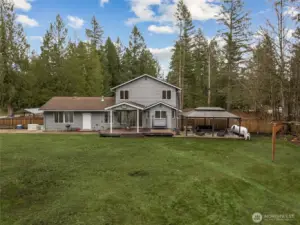 This is what 2+ acres affords you = freedom