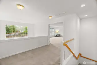 Stairway/landing at top of 2nd floor