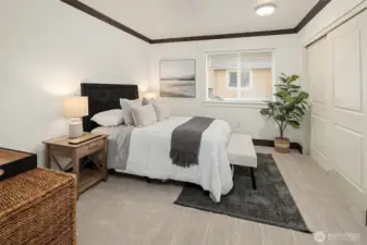 Large Primary Bedroom with Oversized Closet