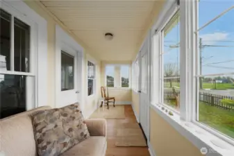 Front enclosed porch