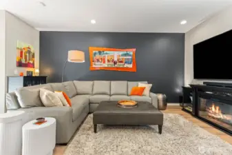 Liv Room from Kitchen