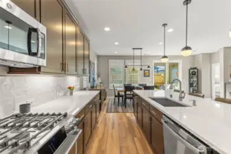 GE cafe duel fuel range dble electric oven