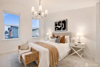 High-vaulted ceilings in the primsry