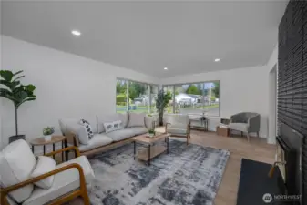 NEW FLOORS, VIYNL WINDOWS, RECCESSED LIGHTING