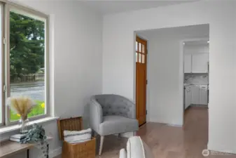 ENTRYWAY - FRESH PAINT INSIDE AND OUT