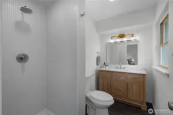 FLOOR TO CEILING TILE SHOWER