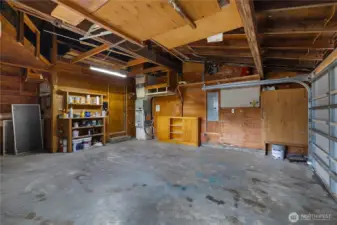 2 CAR GARAGE w/ STORAGE