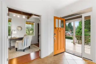 Entry & Dedicate Office