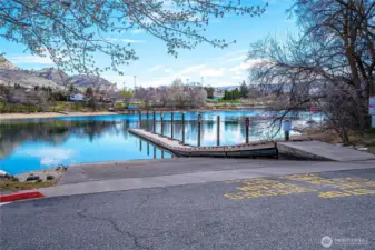 Boat launch and dock