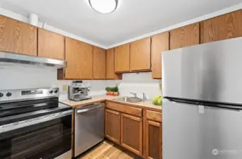 All new appliances and flooring in kitchen