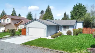 Front of Home - nice front yard