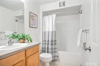 Hallway bath
