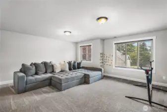 Massive bonus room upstairs
