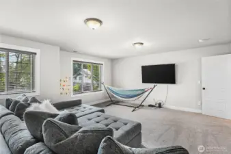 Massive bonus room upstairs