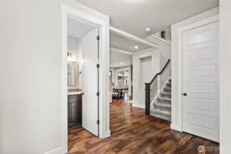 Stepping into this amazing home!