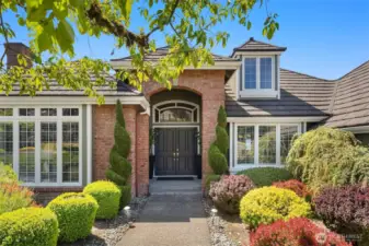 Beautifully maintained mature landscaping